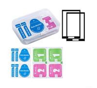 Drivstraw Film de protection d'écran en verre trempé pour Insta360 pour X5 - HD, anti-explosion, 2 pièces, film noir pour une protection cristalline