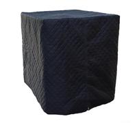 Drivstraw For IBC Housse en coton pour réservoir d'eau - 120 x 100 x 116 cm - Oxford 210D robuste avec doublure en coton - résistante aux intempéries, aux UV et au gel, argenté réfléchissant
