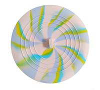 Drivstraw Grand couvercle de vidange plat à ventouse pour évier de cuisine, douche et baignoire - Bouchon en silicone de 15,2 cm, joint antidérapant, attrape-cheveux et débris, lot de 1/2/10 (1 pièce)