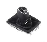 Drivstraw Housse de levier de vitesse pour Fabia MK3 (2015-2017) - Construction ABS, design ergonomique, pour une installation facile, manchon de levier de vitesses noir avec levier de vitesses (5