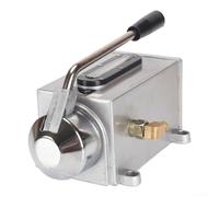 Drivstraw Huile manuelle 500 cc pour machines CNC - Lubrification en alliage d'aluminium avec taux de décharge de 8 ml/min, pression maximale de 15 kgf/cm², conception à port unique pour fraisage