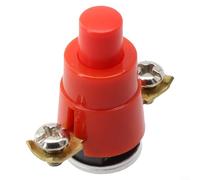 Drivstraw Interrupteur thermique à température contrôlée pour bobines de fil et de câble, prises portatives, bouton poussoir long KSD-302C, vis orientée vers le bas (16 A), 56 °C