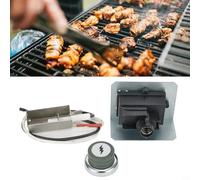 Drivstraw Kit d'allumage pour barbecue Weber série 200 et 300, compatible avec les modèles 91360, E-310, E-320, 3 pièces de rechange avec résistance à la chaleur améliorée et