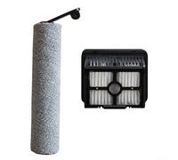 Drivstraw Kit de filtre et brosse rouleau de rechange pour aspirateur sans fil H12 Pro Wet & Dry - Lot de 2 brosses en microfibre + pour filtre HEPA qui capture 99,97 % de la poussière, des squames