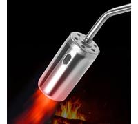 Drivstraw Kit de poignée lance-flammes pour la cuisine en plein air et la combustion des poils de porc, design à double interrupteur avec construction en acier inoxydable et cuivre pur, options de 40