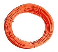 Drivstraw Ligne de pêche à la mouche flottante 30 m Poids vers l'avant 5F/8F avec connecteur avant sans couture | Ligne principale PE haute visibilité pour lancer de surface et récupération précise