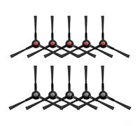 Drivstraw Lot de 10 brosses latérales de rechange compatibles avec aspirateur robot Eufy 3 en 1 E20, accessoires de nettoyage efficace des coins pour les bords et les débris difficiles à atteindre