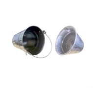 Drivstraw Lot de 10 doublures de seau à graisse en aluminium pour grilles Traeger, bac d'égouttement compatible avec Traeger et PitBoss, matériau en métal galvanisé,