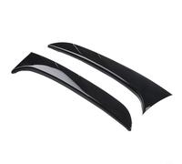 Drivstraw Lot de 2 ailerons de toit arrière pour F20 Hatchback 2012-2019, aileron latéral arrière de voiture, en plastique noir, convient pour série 1 F20/