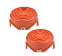 Drivstraw Lot de 2 capuchons de bobine de débroussailleuse compatibles avec Black and Decker GL315 GL350 GL650 GL670 GL337SB GL546SC GL651SB GL652 GL653 GL656 GL660