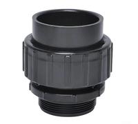 Drivstraw Lot de 2 connecteurs de sable de 12,7 cm à 5,1 cm pour joints coulissants de tuyau Hayward, pièces et accessoires d'équipement de piscine, raccords de piscine en plastique noir économe en