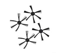 Drivstraw Lot de 4 brosses rondes pour aspirateur robot Severin RB7025 - Kit de 4 brosses latérales de rechange, pour poils en nylon durables, compatible avec le modèle RB7025 uniquement