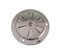 Drivstraw Lot de 5 amortisseurs d'aération de rechange pour grille d'aération de barbecue en acier inoxydable pour four et cuisine en plein air, réglable 9,5 x 9,5 x 3 cm, compatible avec