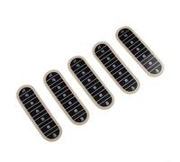 Drivstraw Lot de 5 autocollants en papier pour liquide, 0 °C à 70 °C à changement de couleur pour tasses à café, tasses à thé et contenants de boissons - Qualité alimentaire