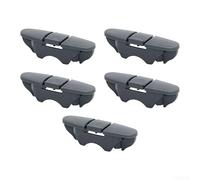 Drivstraw Lot de 5 clips d'arrêt coulissants pour panier supérieur de lave-vaisselle - Remplace W10508950, 8562015, W10199682, 2684662, AP6022472,