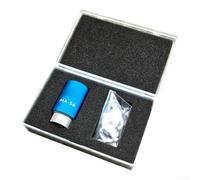 Drivstraw MA-56 Support de base à ondes courtes avec filetage M10 standard compatible avec mât fileté M10 de 5,6 m, construction légère en alliage d'aluminium 6061 anodisé (MA-56 bleu)