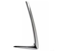 Drivstraw Moulure de calandre ABS pour Yaris (2017-2020) et pour Scion (2016) - Avant Gauche - OEM 53124-WB001 - Finition argentée - Installation de rechange