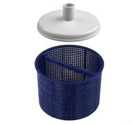 Drivstraw Panier d'écumoire de piscine SPX1082CA et plaque d'aspiration SP1106, filtre ABS de rechange compatible avec les piscines enterrées Hayward SP1082-SP1086, SP1075 (bleu)