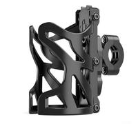 Drivstraw Porte-gobelet de moto pour guidon - Porte-boisson en ABS avec collier de serrage et matériel de montage, convient à la plupart des motos et vélos électriques (noir)