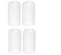 Drivstraw Protection de gouttière en maille métallique pour tuyau de descente - Couvercle de piège à débris en aluminium, résistant aux intempéries et à la corrosion, convient aux rectangulaires et