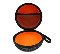 Drivstraw Sac de haut-parleur rigide antichoc pour Beosound A1 1ère 2e 3e génération, tissu Oxford pour étui de transport EVA avec filet en maille, housse de rangement de voyage respirante, noir