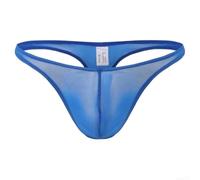 Drivstraw Slip Homme G-String Soie Glacée Taille Basse Pouch | Tissu soie glacée, 95% polyester + 5% élasthanne, ultra-doux et extensible pour un confort maximal