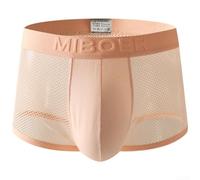 Drivstraw sous-Vêtement Homme Nylon Spandex Doux et Élastique | Tissu maille transparent, design creux audacieux, coupe taille basse pour un style sexy