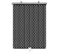 Drivstraw Store enrouleur pour voiture avec ventouses - 40 x 60 cm - Pare-soleil occultant pour intérieur automobile, chambre à coucher et bureau, maille PU + rideau d'intimité en PVC, facile