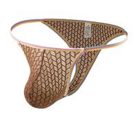 Drivstraw String Homme G-String Nylon Élastique Confortable Taille S-XL | Tissu 85% nylon, 15% élasthanne, doux au toucher, respirant et extensible pour un confort optimal toute la journée