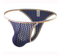 Drivstraw String Homme G-String Nylon Élastique Confortable Taille S-XL | Tissu 85% nylon, 15% élasthanne, doux au toucher, respirant et extensible pour un confort optimal toute la journée