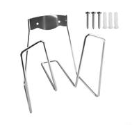 Drivstraw Support mural en acier inoxydable 304 pour tuyaux d'eau, rallonges, compresseur d'air et tuyaux de camping-car - Organiseur robuste et peu encombrant