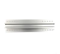 Drivstraw Système de rail de montage de panneau solaire en aluminium pour toits en tôle trapézoïdale - Longueur 300 mm, compatibilité des modules 40 mm et 45 mm, pinces centrales et d'extrémité