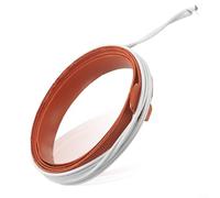 Drivstraw Tapis chauffant flexible en silicone 150 W 12 V pour dégivrage de pare-brise de voiture et essuie-glace, câble amovible de 1 m, thermostat 50 °C, tapis chauffant de 15 x 1200 mm pour