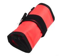 Drivstraw Tube de signal gonflable SMB pour plongeurs, nylon 210D avec revêtement, orange/jaune/rose/noir, options de 120 à 180 cm (rouge, 1,2 m x 15 cm)