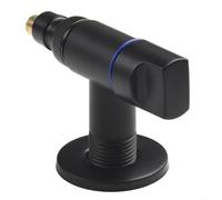 Drivstraw Vanne d'angle à ouverture rapide en acier inoxydable pour machine à laver, entrée murale G1/2 avec poignée en métal, convient pour cuisine, salle de bain, toilettes, jardin, chauffe-eau