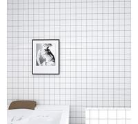 Drivstraw WTD Sticker mural en vinyle imperméable et amovible pour salle de bain, cuisine, toilettes et décoration d'intérieur 61 x 100 cm