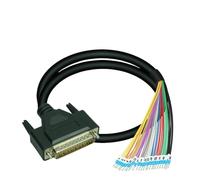 DRJBBODVQ Câble d'extension DB44 avec numéro d'identification Module d'interface de montage sur rail DIN DB44 D-Sub(HL-DB44-MIO-1M)