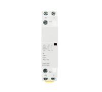DRJBBODVQ Contacteur modulaire CA 2P AC 220 V 230 V 16 A 20 A 25 A 1 NO 1 NC 2 NO 2 NC 50/60 Hz à Montage sur Rail DIN(20A,2NC_12V)