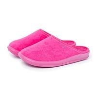 DrLuigi Chaussures Médicinales Adulte Femme - Chaussons à mémoire de Forme Intérieur extérieur Coton Italien - Fabriqué en UE (Rosa, 39)