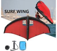 Drmoxin Aile De Surf Gonflable, Wind Wing Foil, Kitesurf Wing Foil, Wing Surf Gonflable, Aile De Kite Portable, pour Wind Wing Foil, Surf, Ski Surf, Jeux Aquatiques,4㎡