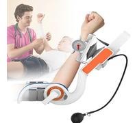 Drmoxin Appareil De Rééducation des Articulations du Coude, Appareil D'étirement du Coude, Angle Réglable De -15° à 150°, pour Les Patients Hémiplégiques Victimes D'avc