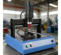 Drmoxin Machine de marquage électrique pour métaux, Machine de Gravure par Micro-Percussion pour Chiffres et Lettres, graveur de plaques signalétiques avec clé USB 200×150mm