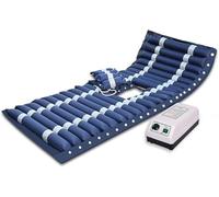 Drmoxin Matelas à Pression Alternée, Matelas Anti-Escarres, Matelas Large Et Confortable à Pression d'air Alternée avec Pompe, Prévention des Escarres Et Matelas Pneumatique Au Lit