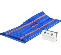 Drmoxin Matelas Anti-Pression à Pression alternée,Matelas Anti-escarres,Surmatelas Gonflable pour des Escarres Et des Escarres, Jusqu'à 135 kg,T04B