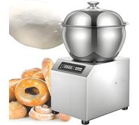 Drmoxin Pétrin électrique 5 Kg/8 Kg, 1800 W, Machine à Pétrir La Pâte Professionnelle en Acier Inoxydable pour Boulangerie, Pizzeria Et Restaurant 5kg