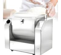 Drmoxin Pétrin électrique en Acier Inoxydable avec Inclinaison à 90°, Pétrin Professionnel, 1100 W/1500 W, Capacité De Pétrissage 3/5/8/10 Kg 5kg