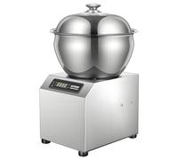 Drmoxin Pétrin électrique, Mélangeur à Pâte Professionnel, Machine à Pétrir La Farine, Pétrin à Spirale Robuste pour Pâte à Pizza Et à Pain, avec Fonction Minuterie Et Chauffage 5kg