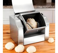 Drmoxin Pétrin électrique Professionnel, Machine à Pétrir d'une Capacité De 3 Kg, 5 Kg, 8 Kg Ou 10 Kg, avec Cuve De Mélange Pivotante à 90° 8kg