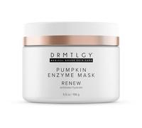 DRMTLGY Masque facial aux enzymes de citrouille avec perles de jojoba. Masque exfoliant doux pour le visage à la citrouille pour terne, teint inégal, ridules et ridules. 155,9 g
