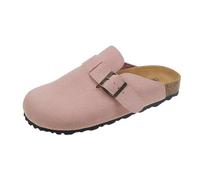 DRNSYHX Mules Sandales Plates d'été Femmes Mesdames Slip on Garden Clogs Couir Femme Clogs Summer Place Moule Moule Backless Kitchen Garden Garden Sandales Softs Fit Soft-p-39